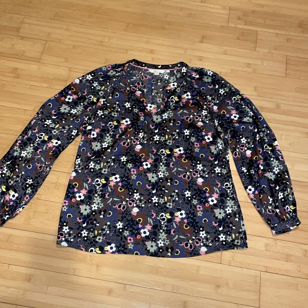 Boden long sleeve floral blouse - Picture 2 of 8